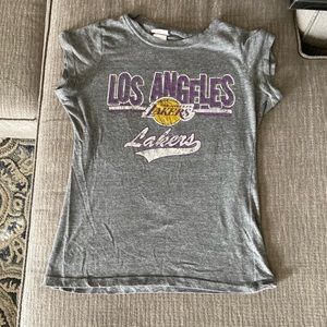 NBA Los Angeles Lakers Basketball Grey Tee